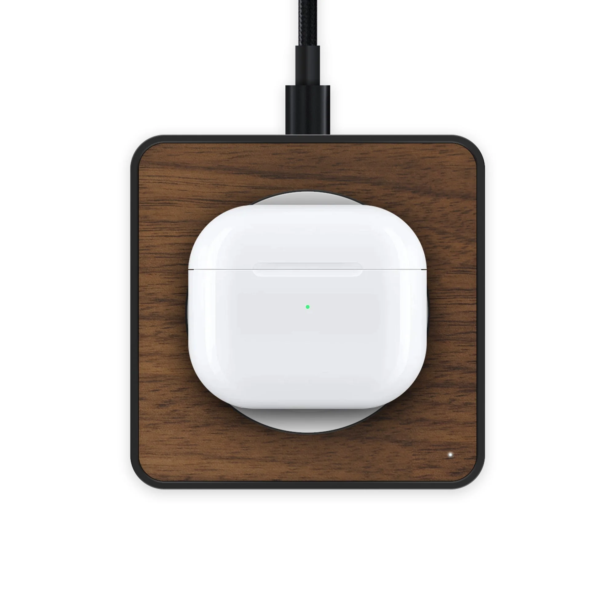 Walnut Wireless Charging Pad - Image 5
