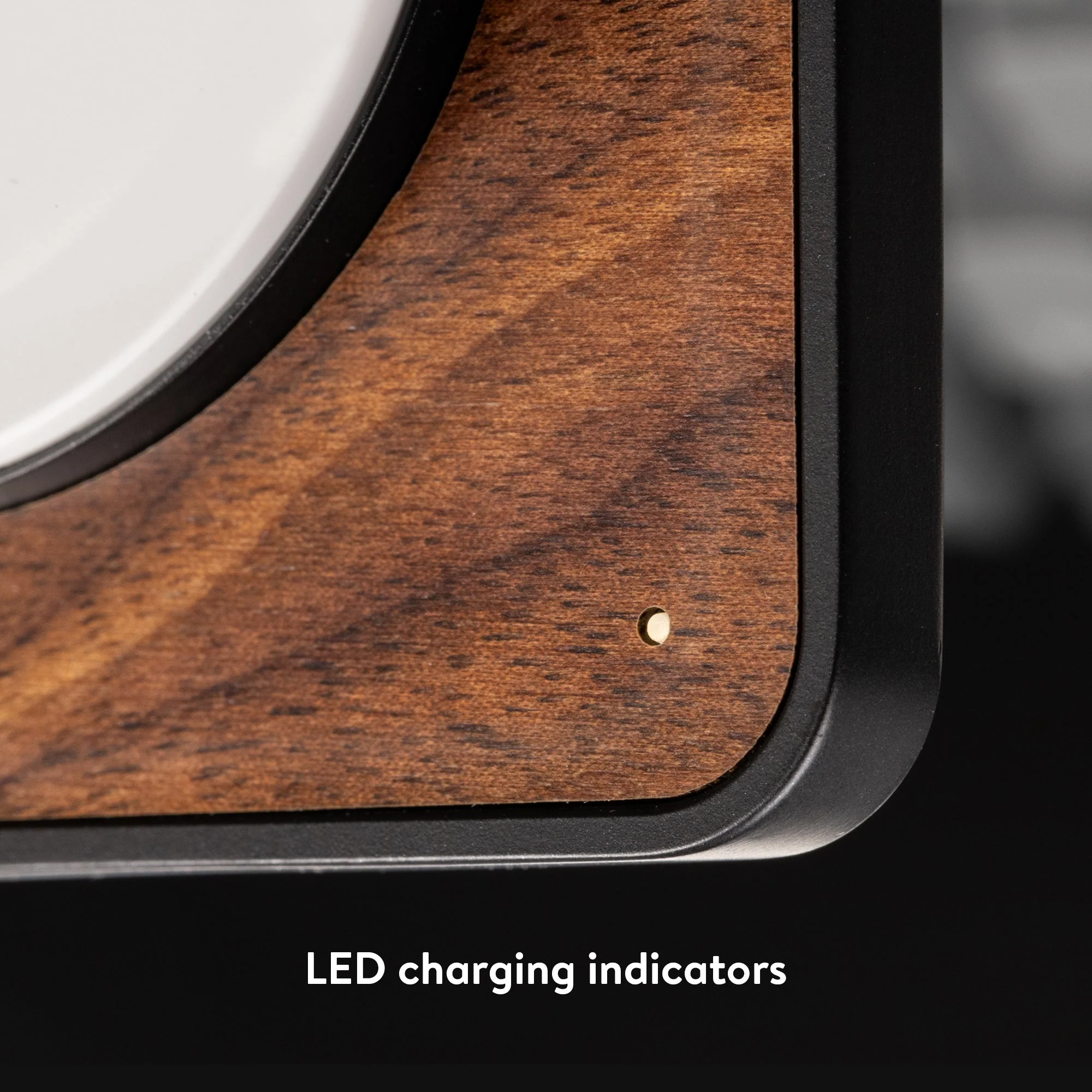 Walnut Wireless Charging Pad - Image 6