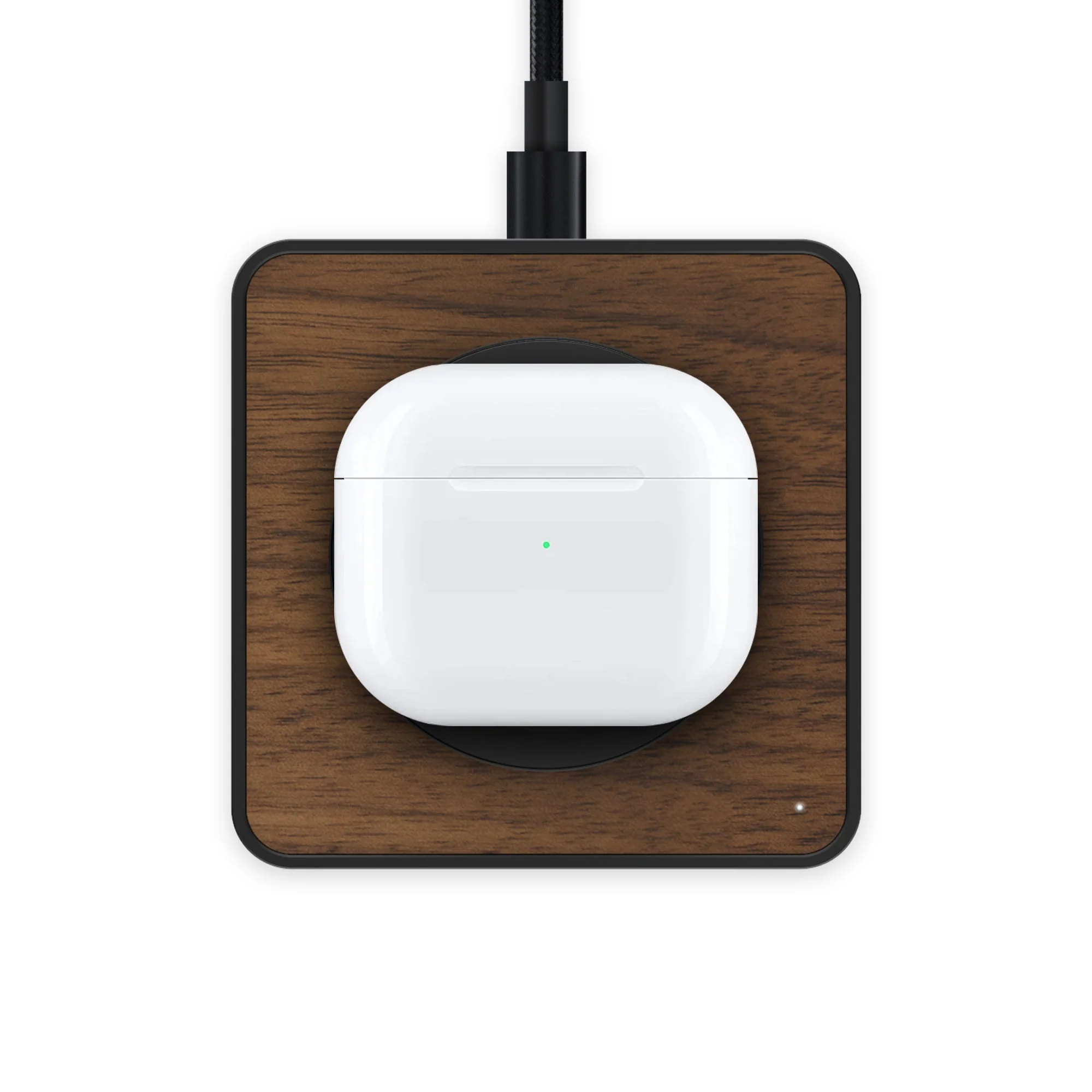 Walnut Wireless Charging Pad - Image 5